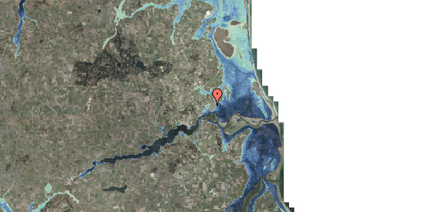 Stomflod og havvand på Havnøvej 37, 9560 Hadsund
