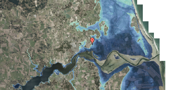 Stomflod og havvand på Havnøvej 59, 9560 Hadsund