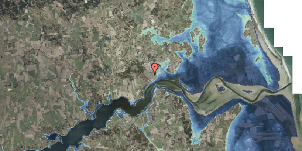 Stomflod og havvand på Nyvangsvej 7, 9560 Hadsund