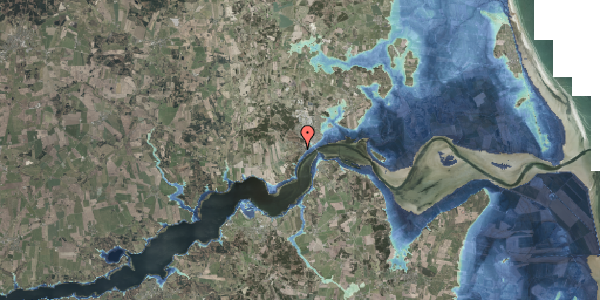 Stomflod og havvand på Vesterled 16, 9560 Hadsund