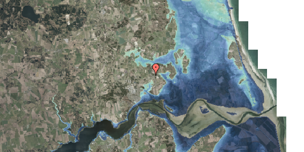 Stomflod og havvand på Visborgvej 21, 9560 Hadsund