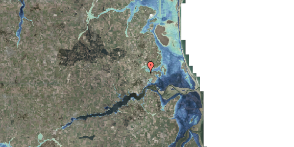 Stomflod og havvand på Visborgvej 56, 9560 Hadsund