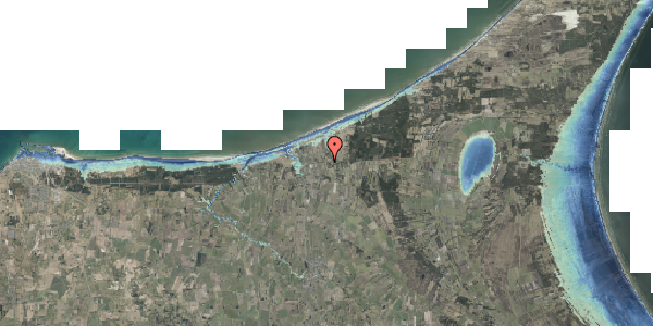 Stomflod og havvand på Falkevej 8, 9881 Bindslev