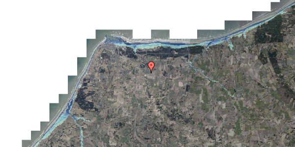 Stomflod og havvand på Vintergækvej 16, 9850 Hirtshals