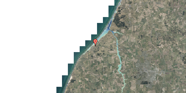 Stomflod og havvand på Nordre Klitvej 549, 9800 Hjørring