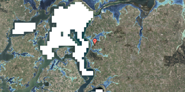 Stomflod og havvand på Agathesvej 19, 9670 Løgstør