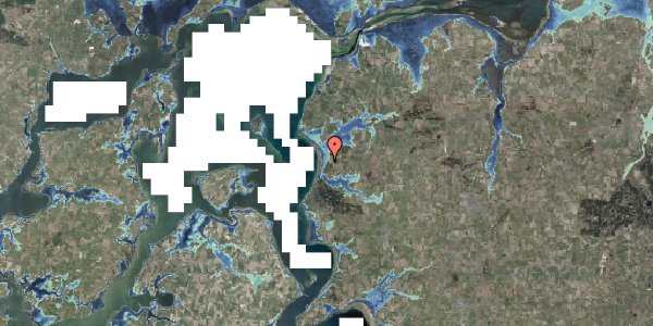 Stomflod og havvand på Agathesvej 38, 9670 Løgstør