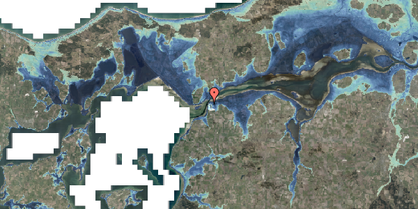 Stomflod og havvand på Aggersundvej 51, 9670 Løgstør