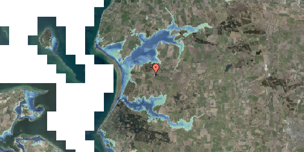Stomflod og havvand på Bjørnsholmvej 138, 9670 Løgstør