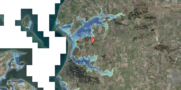 Stomflod og havvand på Bjørnsholmvej 167, 9670 Løgstør