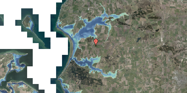 Stomflod og havvand på Bjørnsholmvej 173, 9670 Løgstør