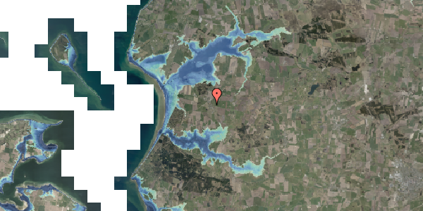 Stomflod og havvand på Bjørnsholmvej 176, 9670 Løgstør