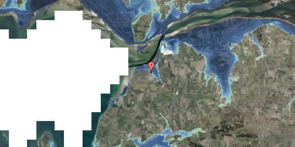 Stomflod og havvand på Grønlandsvej 12, 9670 Løgstør
