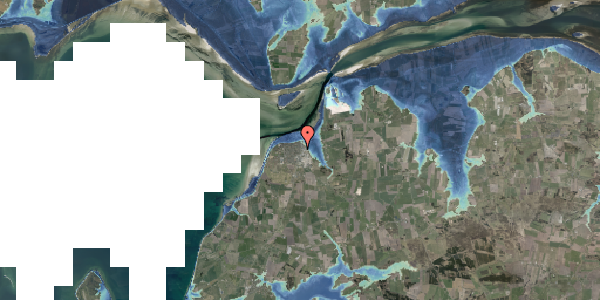 Stomflod og havvand på Grønlandsvej 15, 9670 Løgstør