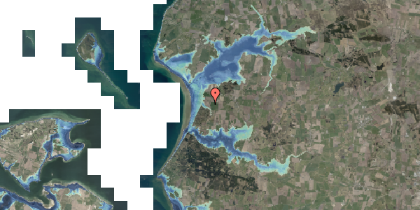 Stomflod og havvand på Guldagervej 29, 9670 Løgstør
