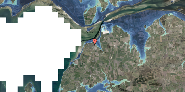 Stomflod og havvand på Højvej 9, 9670 Løgstør