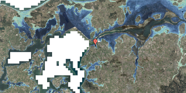Stomflod og havvand på Liljevej 7, 9670 Løgstør