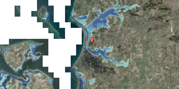 Stomflod og havvand på Malenesvej 4, 9670 Løgstør