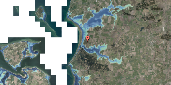 Stomflod og havvand på Malenesvej 13, 9670 Løgstør