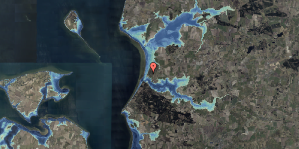 Stomflod og havvand på Margitsvej 11, 9670 Løgstør