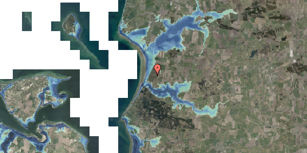 Stomflod og havvand på Meretesvej 10, 9670 Løgstør