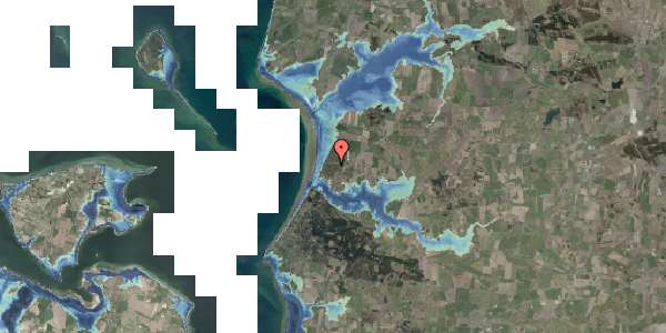 Stomflod og havvand på Meretesvej 12, 9670 Løgstør