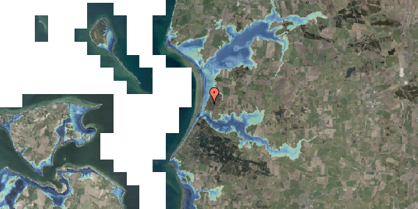 Stomflod og havvand på Monasvej 5, 9670 Løgstør