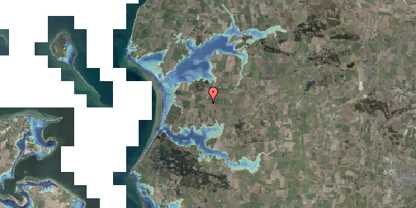 Stomflod og havvand på Mosevej 8, 9670 Løgstør