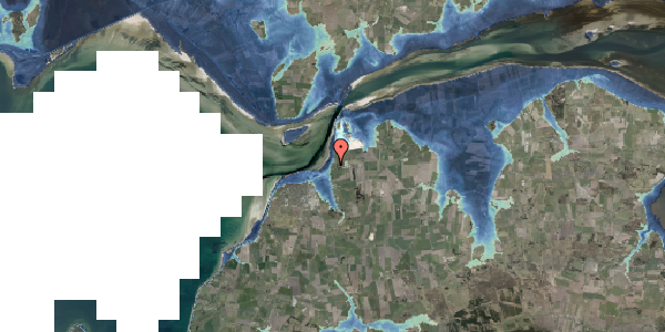 Stomflod og havvand på Mågevej 7, 9670 Løgstør