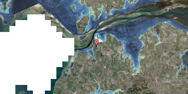 Stomflod og havvand på Mågevej 10, 9670 Løgstør