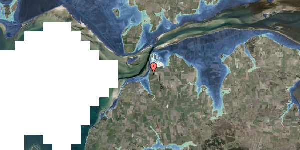 Stomflod og havvand på Mågevej 12, 9670 Løgstør