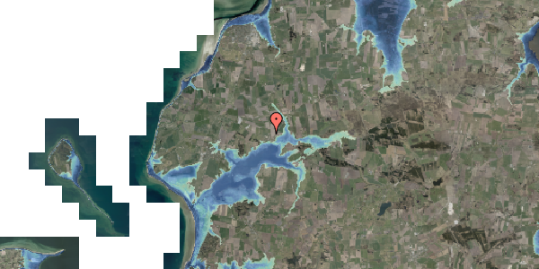 Stomflod og havvand på Odinsvej 1, 9670 Løgstør