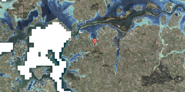 Stomflod og havvand på Oudrup Kirkevej 11, 9670 Løgstør