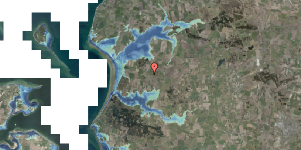 Stomflod og havvand på Padkærvej 16, 9670 Løgstør