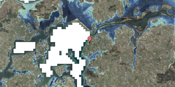 Stomflod og havvand på Porsevej 2, 9670 Løgstør