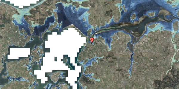 Stomflod og havvand på Rugmarken 9, 9670 Løgstør