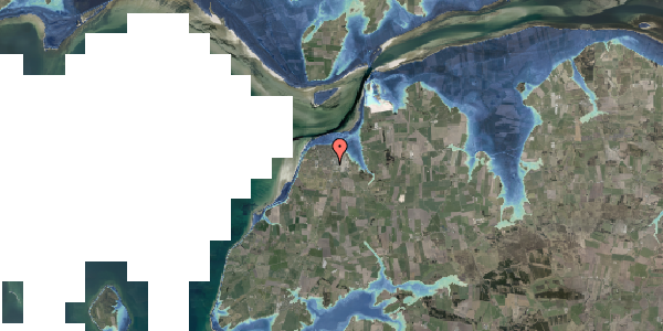 Stomflod og havvand på Rugmarken 10, 9670 Løgstør