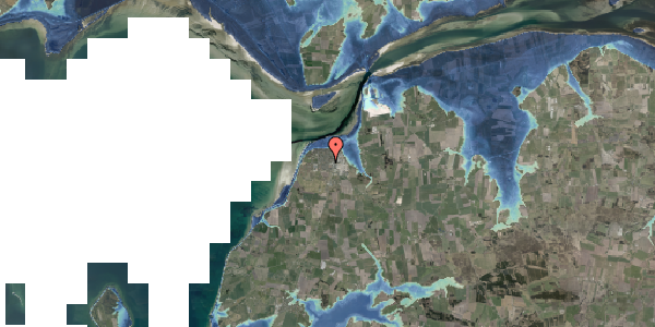 Stomflod og havvand på Rugmarken 74, 9670 Løgstør