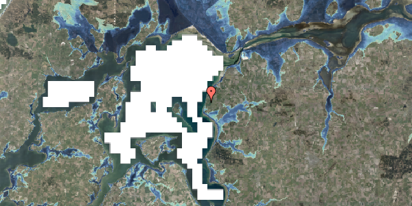 Stomflod og havvand på Skov Sørens Vej 47, 9681 Ranum