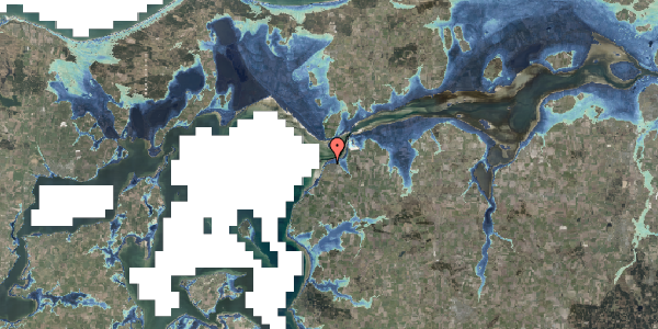 Stomflod og havvand på Skovlyvej 11, 9670 Løgstør