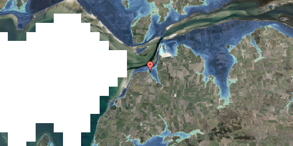 Stomflod og havvand på Skånevej 9, 9670 Løgstør