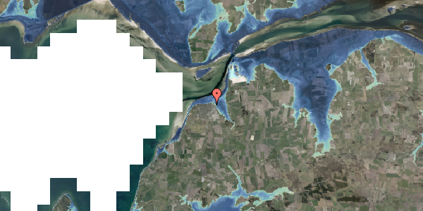 Stomflod og havvand på Skånevej 16, 9670 Løgstør