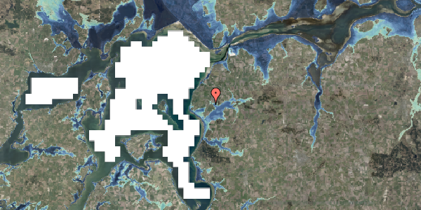 Stomflod og havvand på Solbakkevej 3, 9681 Ranum