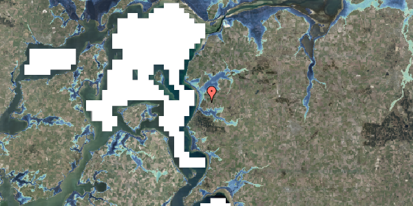 Stomflod og havvand på Margrethesvej 41, 9670 Løgstør