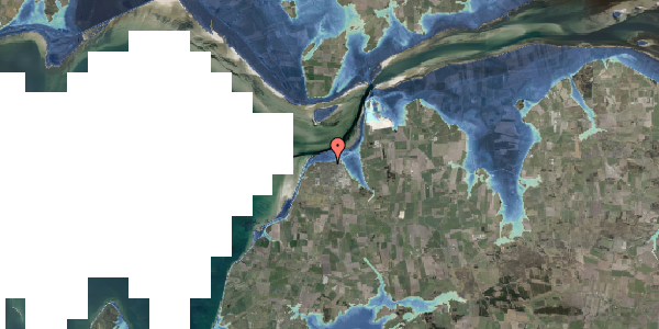 Stomflod og havvand på Valmuevej 2K, 9670 Løgstør