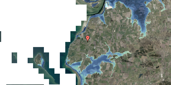 Stomflod og havvand på Vanstedvej 36, 9670 Løgstør