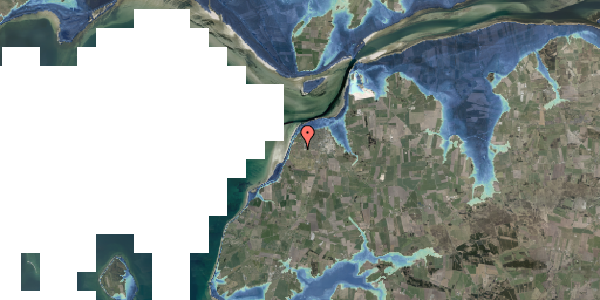 Stomflod og havvand på Vestervang Alle 3, 9670 Løgstør