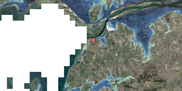 Stomflod og havvand på Vestervang Alle 16, 9670 Løgstør