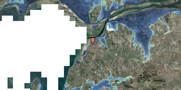 Stomflod og havvand på Vestervang Alle 30, 9670 Løgstør