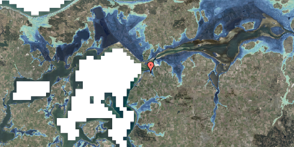 Stomflod og havvand på Violvej 4, 9670 Løgstør